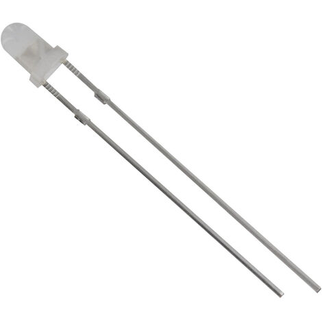HuiYuan 3034W2D-ESB-C LED bedrahtet  Weiß Rund 3 mm 3500 mcd 60 ° 20 mA 3.1 V