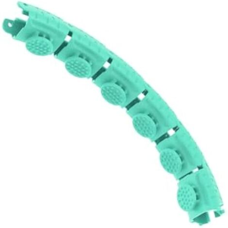 Hula Hoop Extension Link - ABS Weighted Connector for Adult Exercise Hoop - 6 Pieces