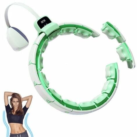 Acheter Nouveau Cercle minceur perte de poids cerceau intelligent  détachable cerceau intelligent hula cerceau anneau de fitness qui ne  tombera pas