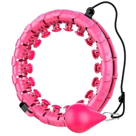 Hula Hoops Fitness, Cerceau de Fitness Réglable et Détachable, Adapté au Fitness/Gymnastique/Activités