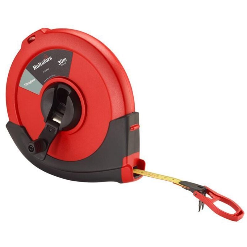 Hultafors - 391303 CC30FM Fibreglass Long Tape Measure 30m Width 13mm HUL391303