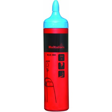 Hultafors Farbpuder BLUE 360 Kreide blau für Schlagschnüre, Inhalt 360 g