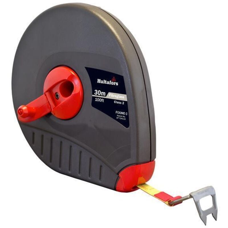 Hultafors - 354713 FT30ME Futura Fibreglass Tape 30m/100ft (Width 13mm) HUL354713