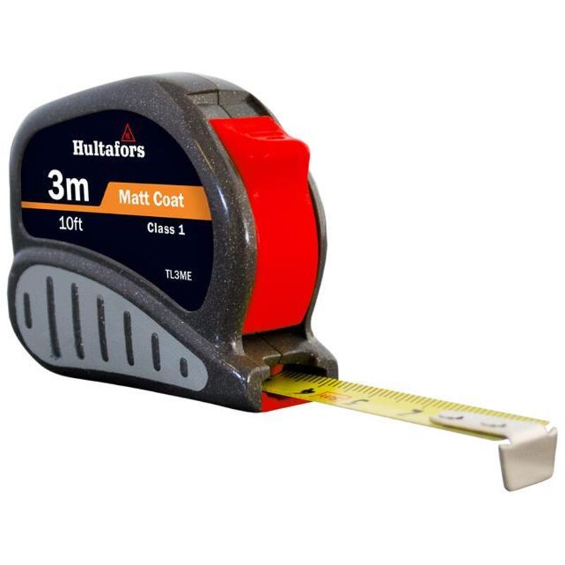 Hultafors - 358013 TL3ME Tri-Lok Pocket Tape 3m/10ft (Width 13mm) HUL358013