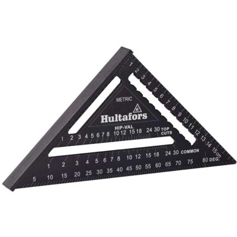 Hultafors Large Metric Rafter Square 30cm Aluminium Body HUL257040
