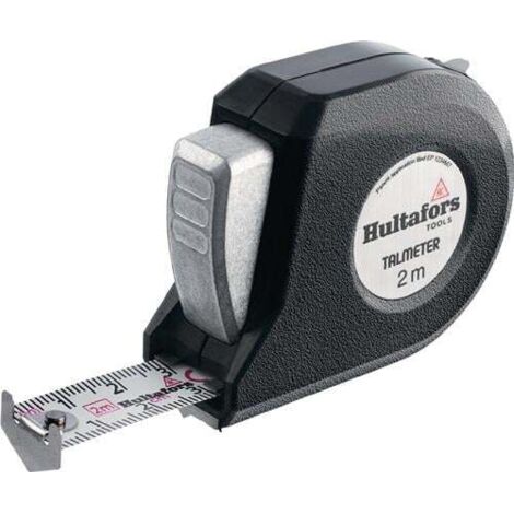 HULTAFORS Mètre-ruban de poche Talmeter L.2m L.16mm mm/cm EC II ABS Lame de mesure - 359103
