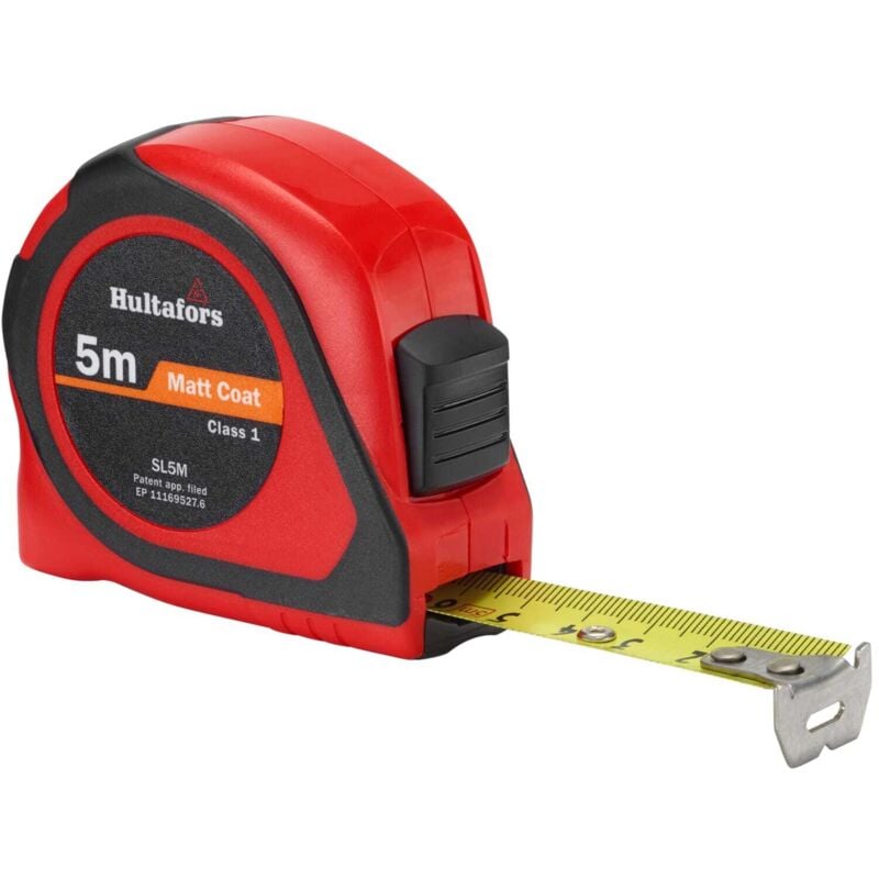 Hultafors - 351203 SL5M Short Steel Tape Measure 5m Width 19mm Metric Only HUL351203