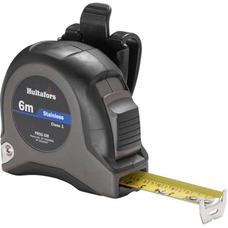 Hultafors Short Stainless Steel Tape PRSS 6m (Width 25mm) (Metric only) HUL350503