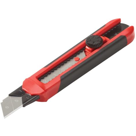 Hultafors SRP 25W Wheel Lock Snap-Off Knife with 25mm Blade for Precise Cutting