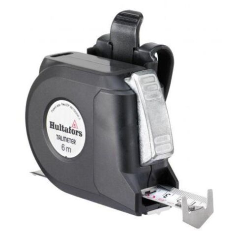 HULTAFORS TALLMETER FLEXÓMETRO Y TRANSFERIDOR DE MEDIDAS Medida de largo 6 metros