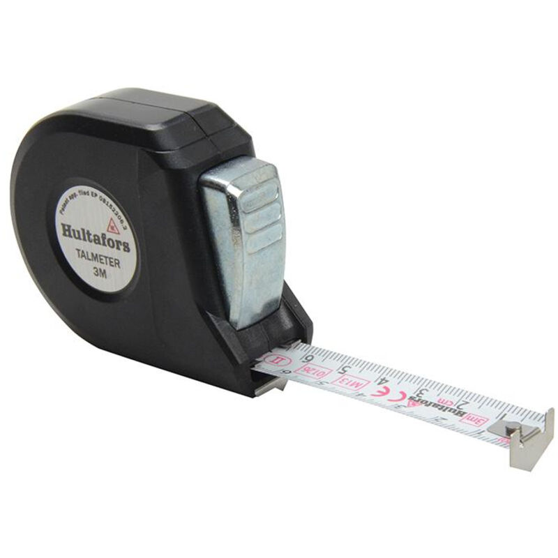 Lutz Blades - Hultafors 359203 Talmeter Marking Measure Tape 3m (Width 16mm) HULTALM3