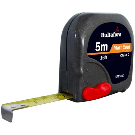 Hultafors Uni-Matic II Pocket Tape 5m 16ft Width 16mm UM5ME HUL369113
