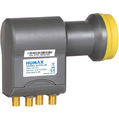Humax LNB 106 Gold Quatro-LNB Universal
