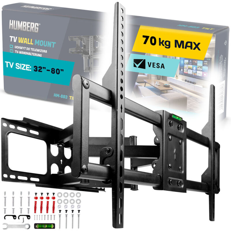 Humberg 70 Kg Tv-Halterung Für 32-80 Zoll