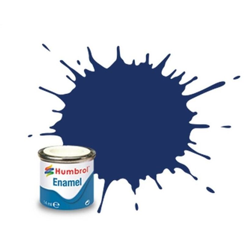 Enamel Paint 14ml No 15 Midnight Blue - Gloss - Humbrol
