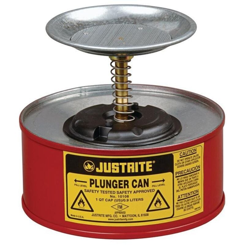 Justrite - Humecteur Acier Galvanisé 0.5L ( Prix pour 1 )