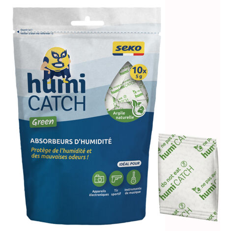 HUMICATCH 10ABSORBEURS GREEN 5GR SEKO 201019530150