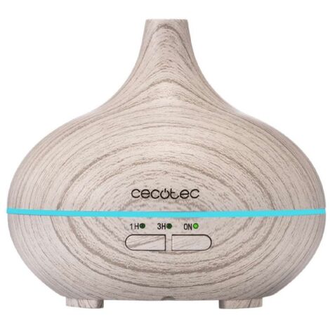 Humidificador Cecotec Pure Aroma 150 Yang White Depósito de 150 ml, 7 colores LED, hasta 10 m²