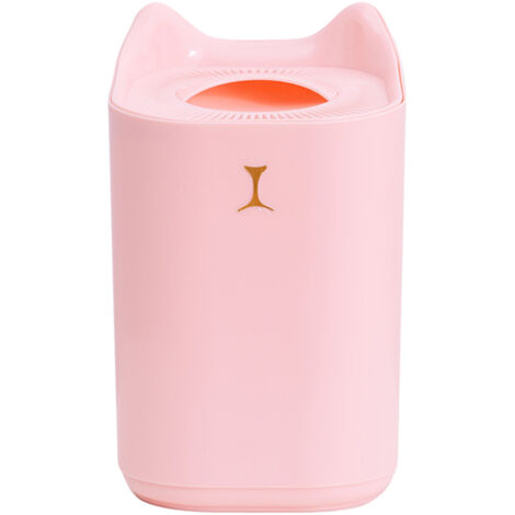 Humidificador de doble boquilla de 3,3 L – 7 colores de luz nocturna, 3 modos de niebla, USB, para el hogar/oficina, regalo sofisticado para el Día de la Madre