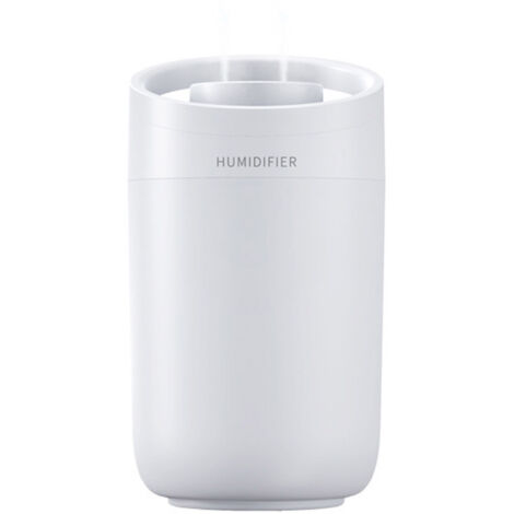 Humidificador de gran capacidad de 3 litros – Mini purificador de aire con 2 boquillas, ultra silencioso, para coche/oficina/dormitorio, potente regalo para el Día de la Madre