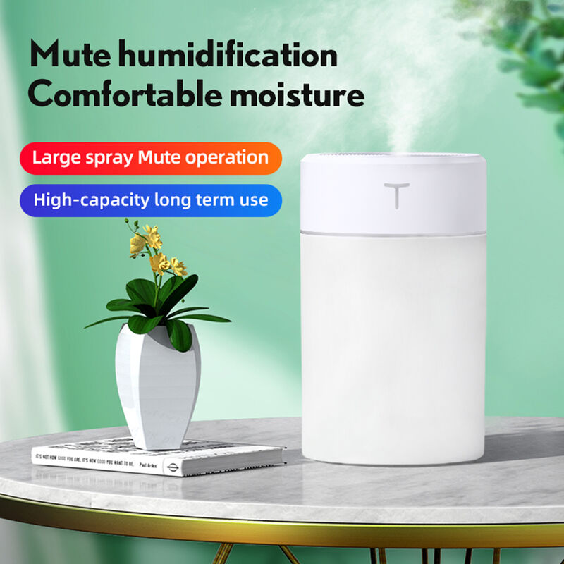 

Humidificador de niebla de 360 ml, luz de noche de escritorio portatil, humidificador USB,Verde