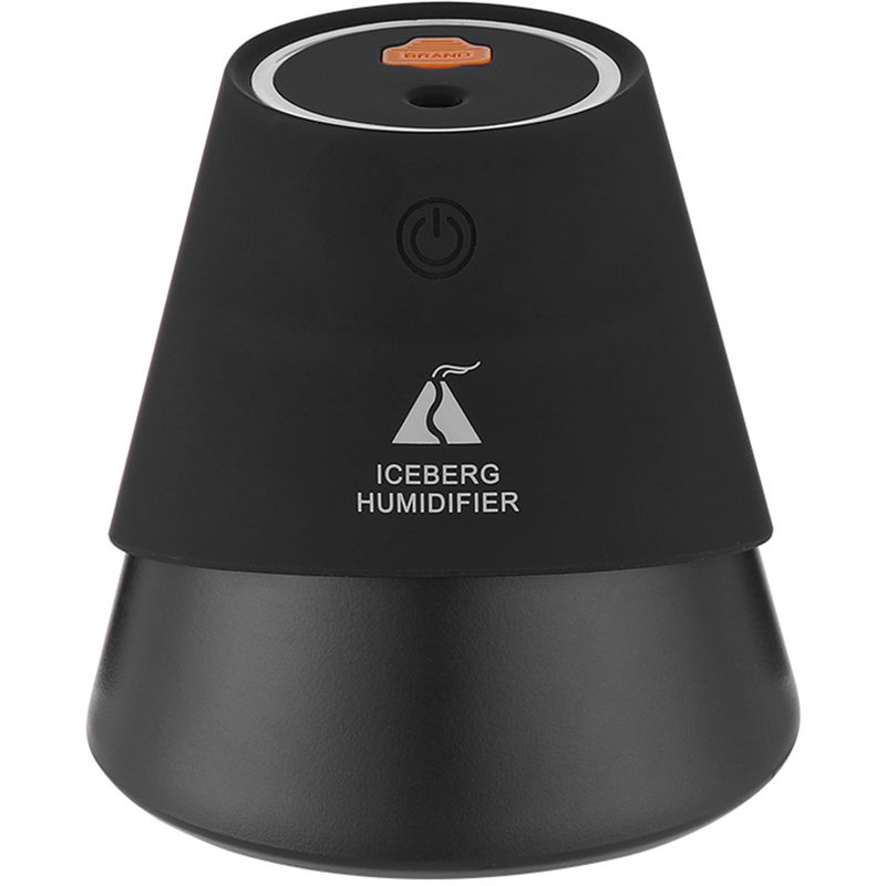 

Humidificador de niebla fria USB 3 en 1, con luz nocturna de ventilador pequeno,negro