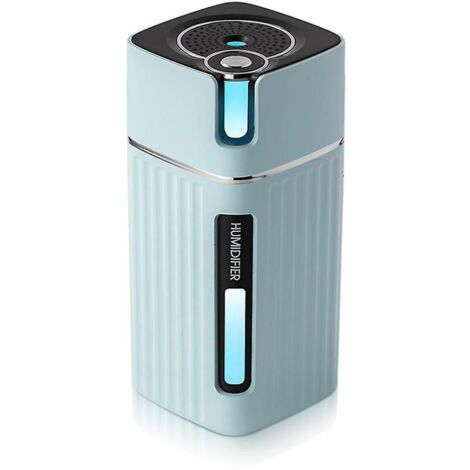 Humidificador de vapor frío colorido para dormitorio - Minihumidificador portátil
