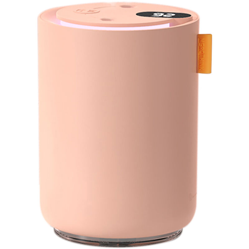 

Humidificador difusor de aroma con boquilla de pulverizacion doble, modos de niebla ajustables de 3 niveles, con bateria,Rosa, con celda recargable