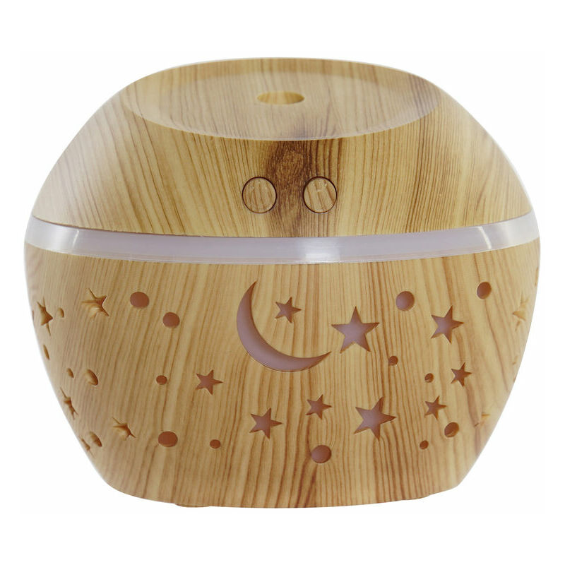 

BHD - Humidificador Difusor de Aromas DKD Home Decor LED Luz quitamiedos (300 ml)