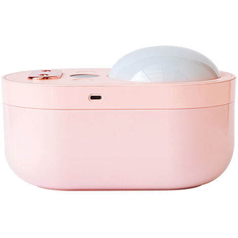 Humidificador giratorio de 1000 ml con forma de estrella: inalámbrico, batería recargable, doble función de pulverización, pantalla digital, regalo mágico para el Día de la Madre.