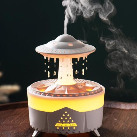 Humidificador: incluye función de humidificación del aire y difusión de fragancias, iluminación ambiental y 4 modos ajustables.