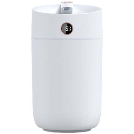 Humidificador KZQ de 3 l con sensor de humedad inteligente para dormitorios y apagado automático. Humidificador ultrasónico.