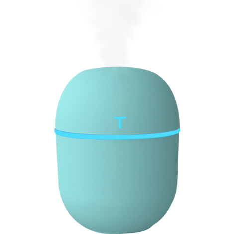 Humidificador para coche de 220 ml con llenado superior – Silencioso, USB, LED, multiusos para el hogar/dormitorio, regalo ingenioso para el Día de la Madre