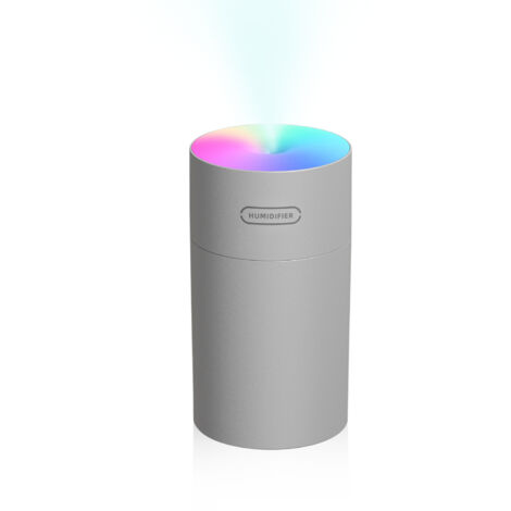 Humidificador para coche de 270 ml – Luz nocturna LED con apagado automático, difusor de aceites esenciales, para el hogar/oficina/dormitorio, regalo para el Día de la Madre