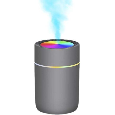 Humidificador pequeño KZQ - Humidificador de interior con dos modos de funcionamiento y efecto de luz, eficiente para dormitorio.