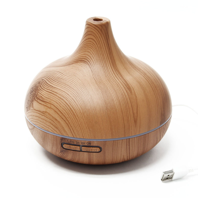 

Humidificador por ultrasonido y difusor de aroma Aromaterapia 10H Luces LED de colores 36dB 200ml