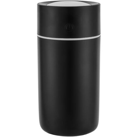 Humidificador portátil 320 ml con filtro – Temporizador 10 h + modo suspensión – 7 colores LED – Coche, oficina o dormitorio – Regalo larga duración Día Madre