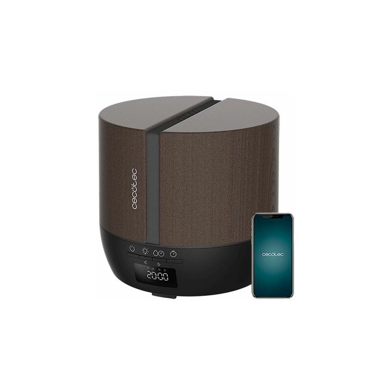 

Humidificador PureAroma 550 Connected Black Woody Cecotec (500 ml)