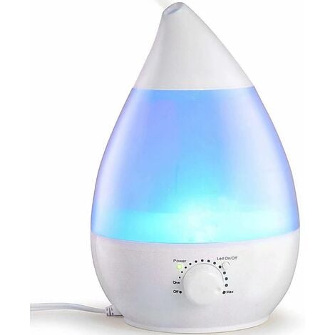 Humidificador de aire para bebés MINKUROW 3L, humidificador ultrasónico  silencioso, 30 horas de funcionamiento, apagado automático