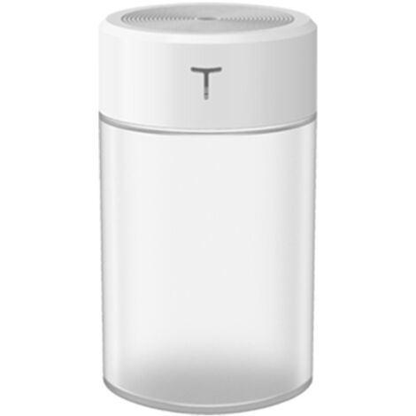 Humidificador USB de 360 ml – Generador de niebla + Luz nocturna LED, Enfriador, Difusor de aceites esenciales, Hogar/Oficina/Coche, Regalo conectado para el Día de la Madre