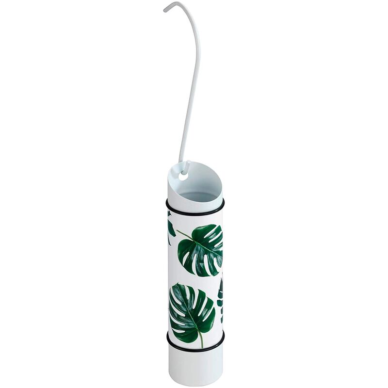 

Humidificador de acero inoxidable en color blanco con hojas 33 x 33 x 76 cm - Wenko