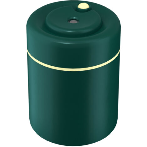 Humidificateur 180ml double mode – Diffuseur + veilleuse lampe, arrêt auto, yoga / détente maison, cadeau Fête des Mères relax