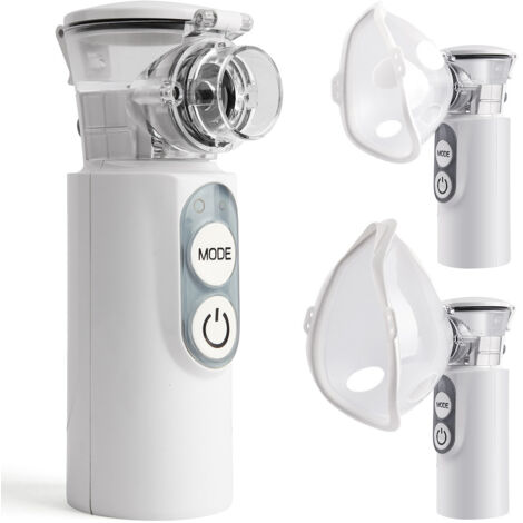 Humidificateur à ultrasons, nébuliseur portatif pour adultes, nébuliseur à compresseur portable