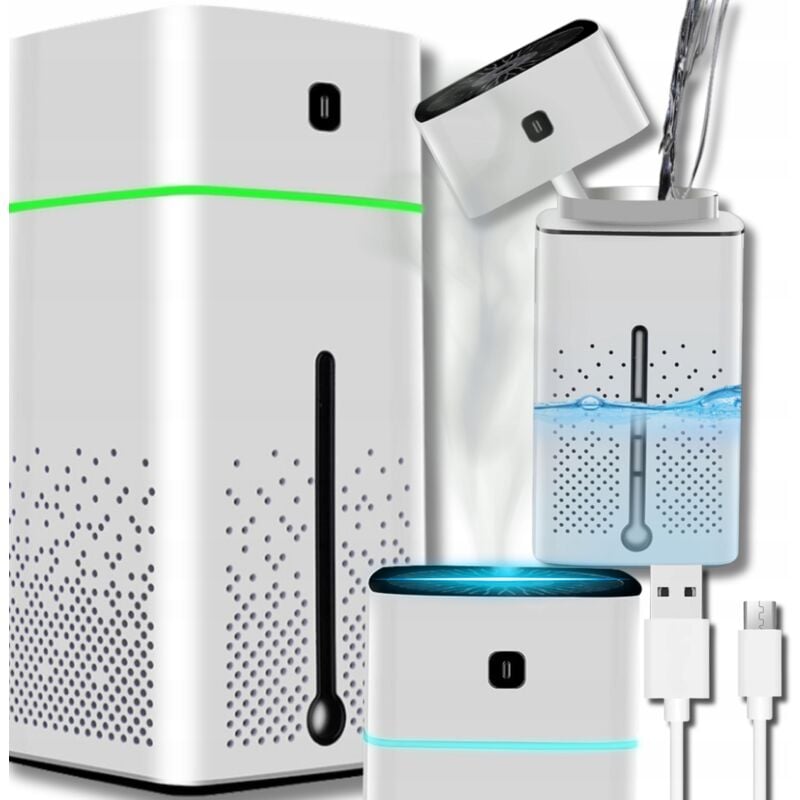Humidificateur D'Air Diffuseur De Vapeur Purificateur À Ultrasons Aromathérapie