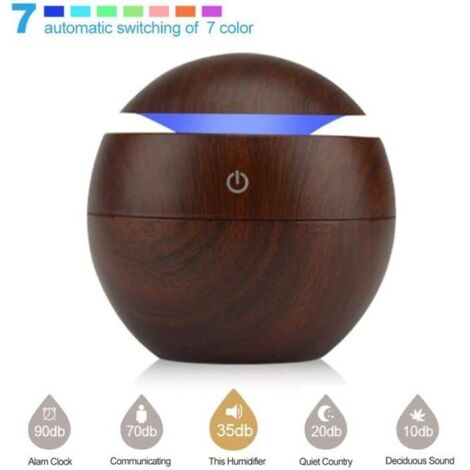 Humidificateur d\'air Huile essentielle Diffuseur silencieux à télécommande de machine d\'Aromatherapy de diffuseur d\'Aromatherapy