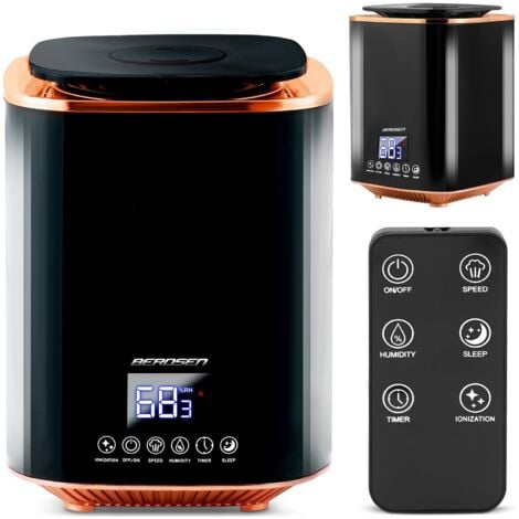 AUTRES Humidificateur d'air noir Berdsen BD-502