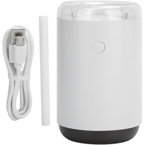 Humidificateur d'air portable USB - Purificateur avec brumisateur et aromathérapie pour bureau et maison - Blanc