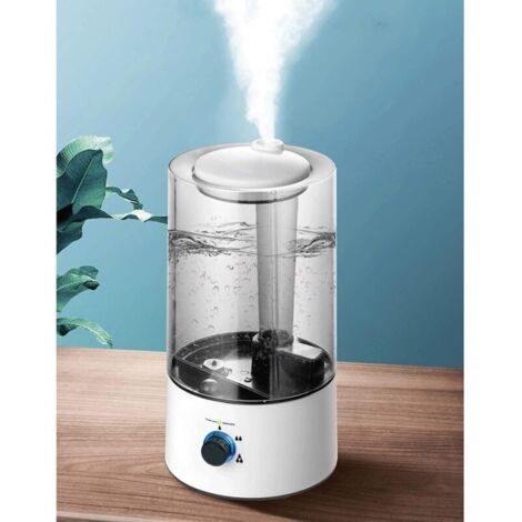 Humidificateur d'air, silencieux, à remplissage par le haut, pour chambre à coucher, domestique, grande capacité, intelligent, humidité constante