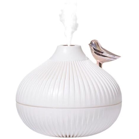 Humidificateur d'air Silencieux pour Chambre à Coucher, éclairage USB, Petit Humidificateur à Brume Fraîche en Forme D'oignon, Pe
