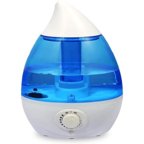 Humidificateur d'air ultrasonique à brume fraîche pour chambre à coucher avec colorée Mini humidificateur diffuseur silen